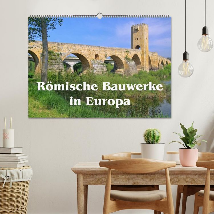 Produktbild: R&ouml;mische Bauwerke in Europa (Wandkalender 2026 DIN A2 quer), CALVENDO Monatskalender