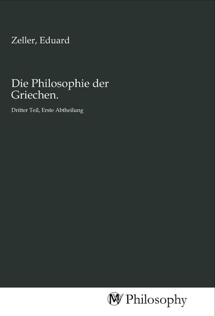 Produktbild: Die Philosophie der Griechen.