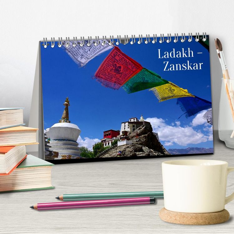 Produktbild: Ladakh - Zanskar (Tischkalender 2026 DIN A5 quer), CALVENDO Monatskalender