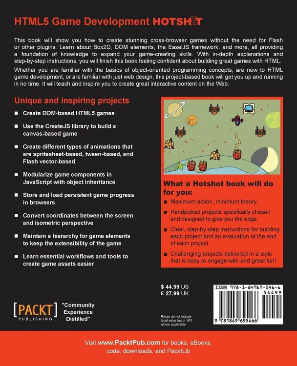 Produktbild: Html5 Game Development Hotshot