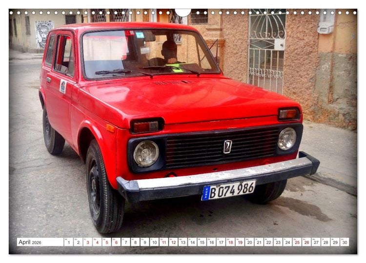 Produktbild: LADA NIVA - Exportschlager der UdSSR (Wandkalender 2026 DIN A3 quer), CALVENDO Monatskalender