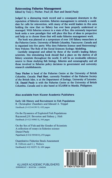 Produktbild: Reinventing Fisheries Management