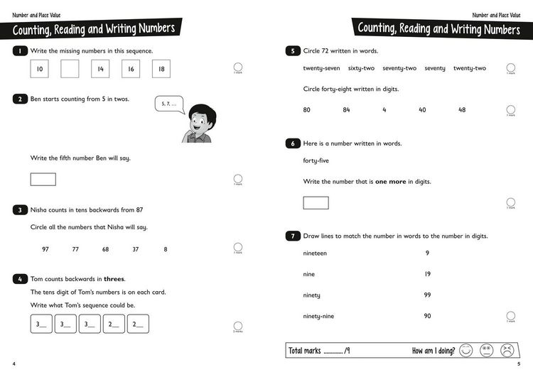 Produktbild: KS1 Maths Reasoning Practice Book