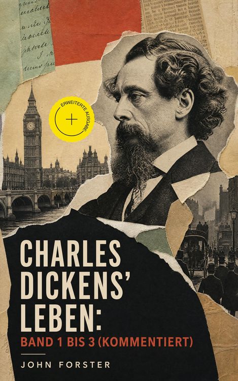 Produktbild: Charles Dickens' Leben: Band 1 bis 3 (Kommentiert)