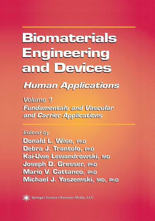 Produktbild: Biomaterials Engineering and Devices: Human Applications