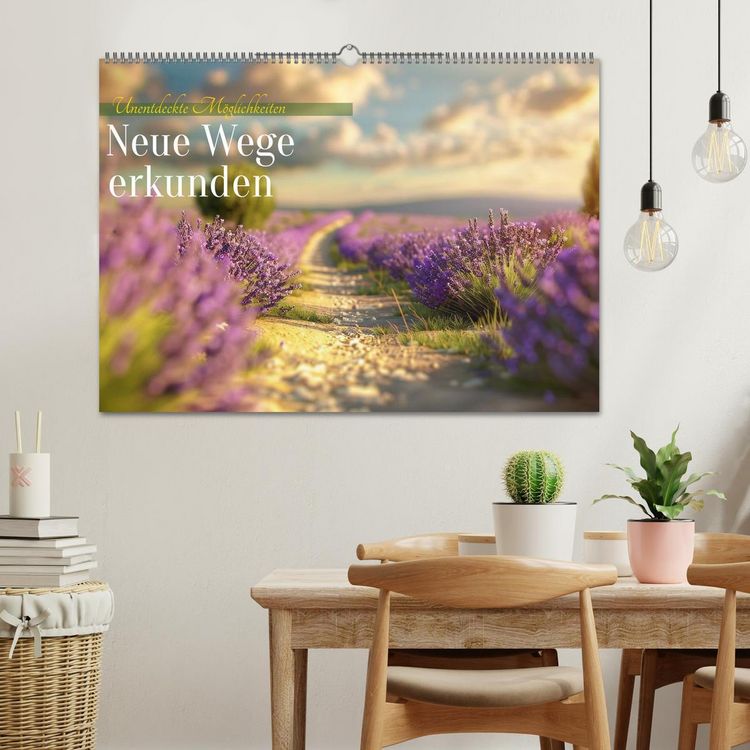 Produktbild: Neue Wege erkunden (Wandkalender 2026 DIN A2 quer), CALVENDO Monatskalender