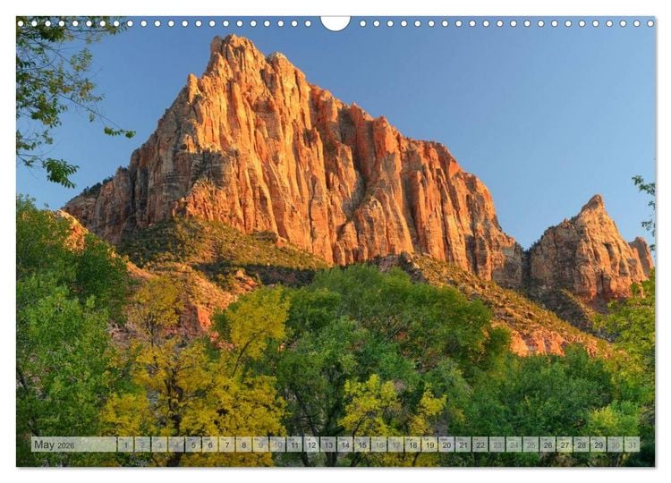 Produktbild: CANYONLAND USA Christian Heeb / UK Version (Wall Calendar 2026 DIN A3 landscape), CALVENDO 12 Month Wall Calendar
