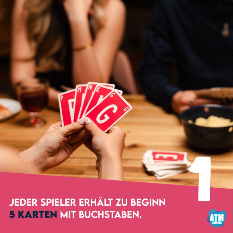 Produktbild: QuickStop - Das Buchstaben-Duell - Party-Edition