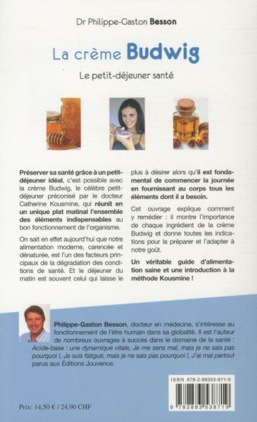 Produktbild: La cr&egrave;me Budwig : le petit d&eacute;jeuner sant&eacute;