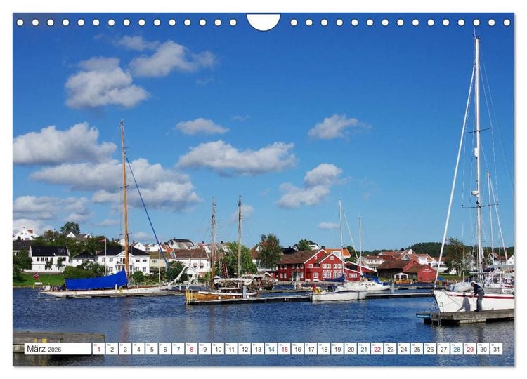 Produktbild: Norwegen PUR (Wandkalender 2026 DIN A4 quer), CALVENDO Monatskalender
