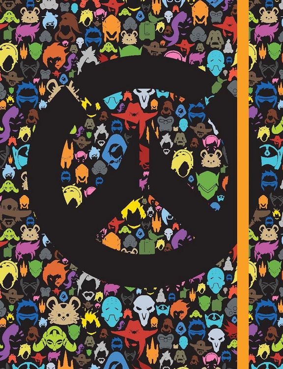 Produktbild: Overwatch: All Over Character Icon Notebook