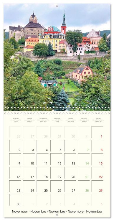 Produktbild: Highlights in the Czech Republic (Wall Calendar 2026 12 &times; 12 Inch) CALVENDO 12 Month Wall Calendar