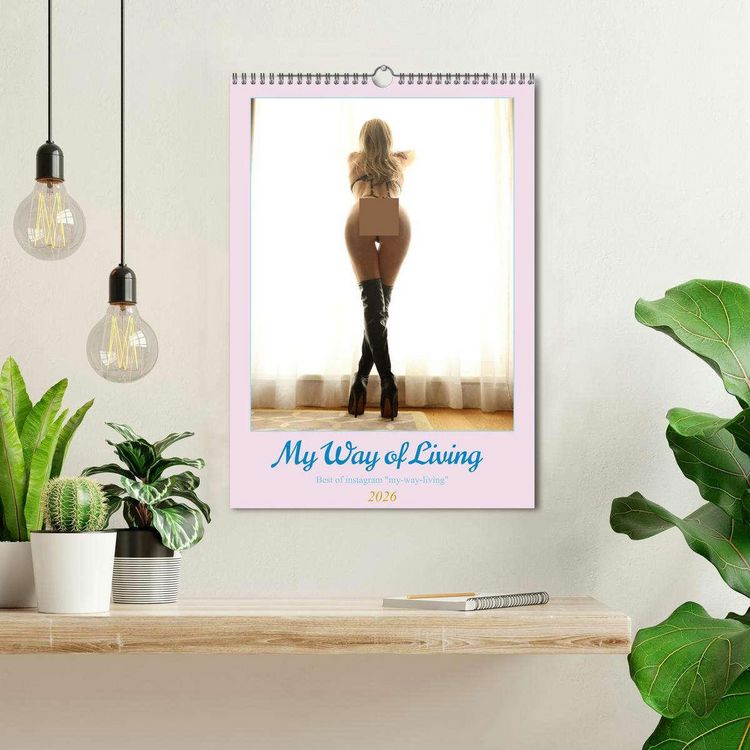 Produktbild: MY WAY LIVING (Wall Calendar 2026 DIN A3 portrait), CALVENDO 12 Month Wall Calendar