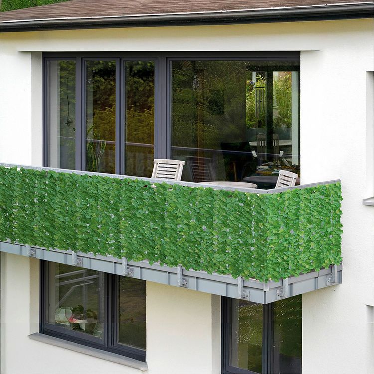 Produktbild: Sichtschutzmatte Efeu 3x1m, gr&uuml;n, Kunststoff, 100x300 cm, pflegeleicht und wetterbest&auml;ndig