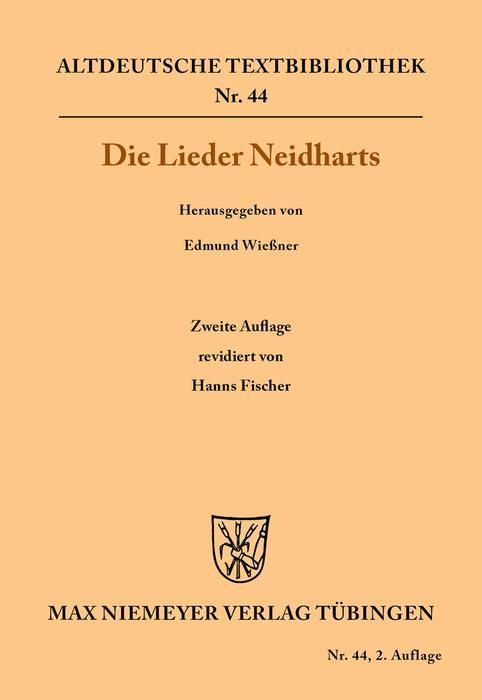 Produktbild: Die Lieder Neidharts
