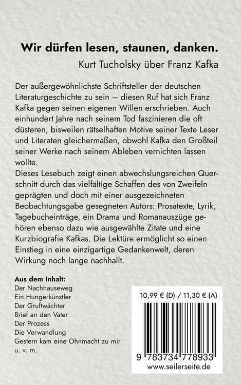 Produktbild: Kafka f&uuml;r Einsteiger