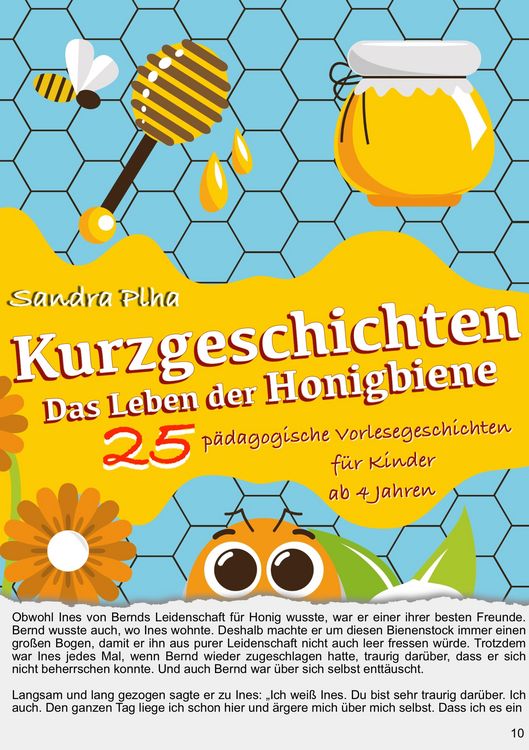 Produktbild: KitaFix-Kurzgeschichten Das Leben der Honigbiene