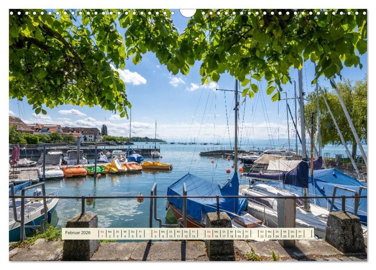Produktbild: Rund um den Bodensee (Wandkalender 2026 DIN A3 quer), CALVENDO Monatskalender
