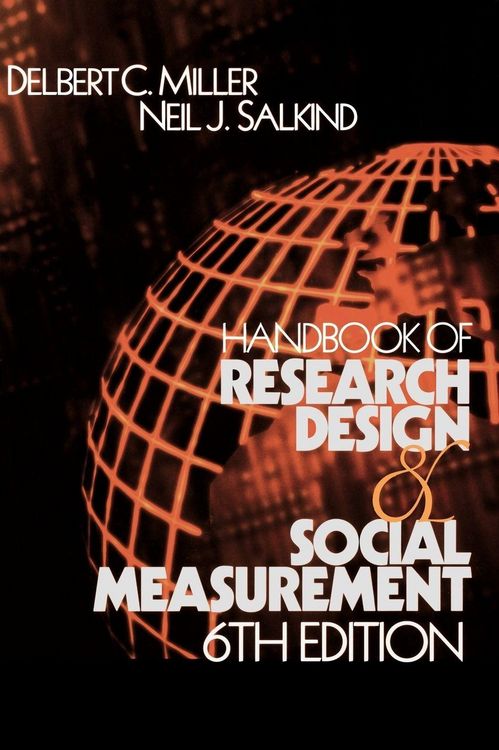 Produktbild: Handbook of Research Design and Social Measurement