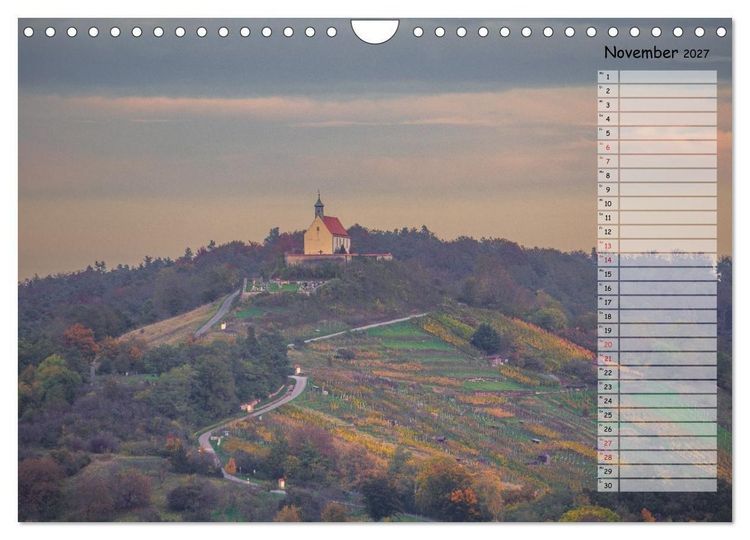 Produktbild: Rund um die Wurmlinger Kapelle (Wandkalender 2027 DIN A4 quer), CALVENDO Monatskalender