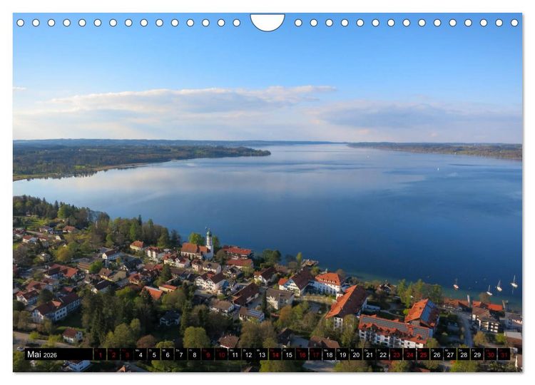 Produktbild: Himmel &uuml;ber Bayern (Wandkalender 2026 DIN A4 quer), CALVENDO Monatskalender