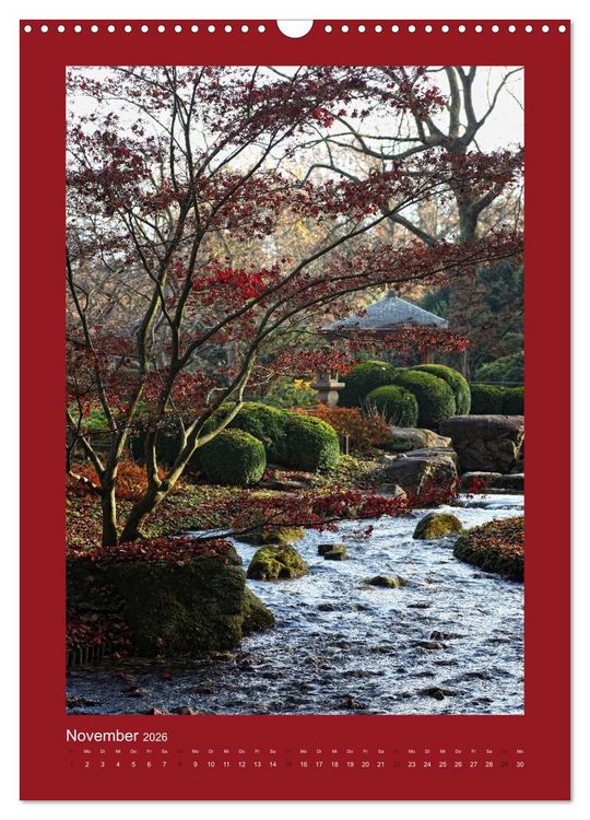 Produktbild: Farbtupferl - Botanischer Garten Augsburg (Wandkalender 2026 DIN A3 hoch), CALVENDO Monatskalender