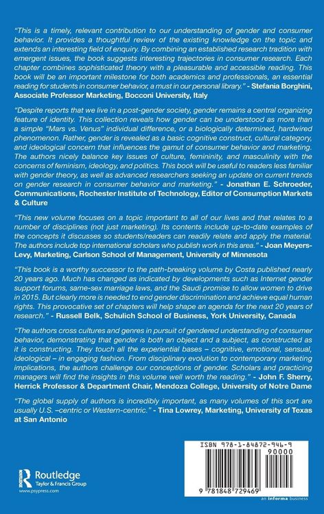 Produktbild: Gender, Culture, and Consumer Behavior