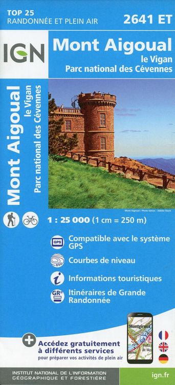 Produktbild: 2641ET Mont Aigoual. le Vigan. Parc national des C&eacute;vennes