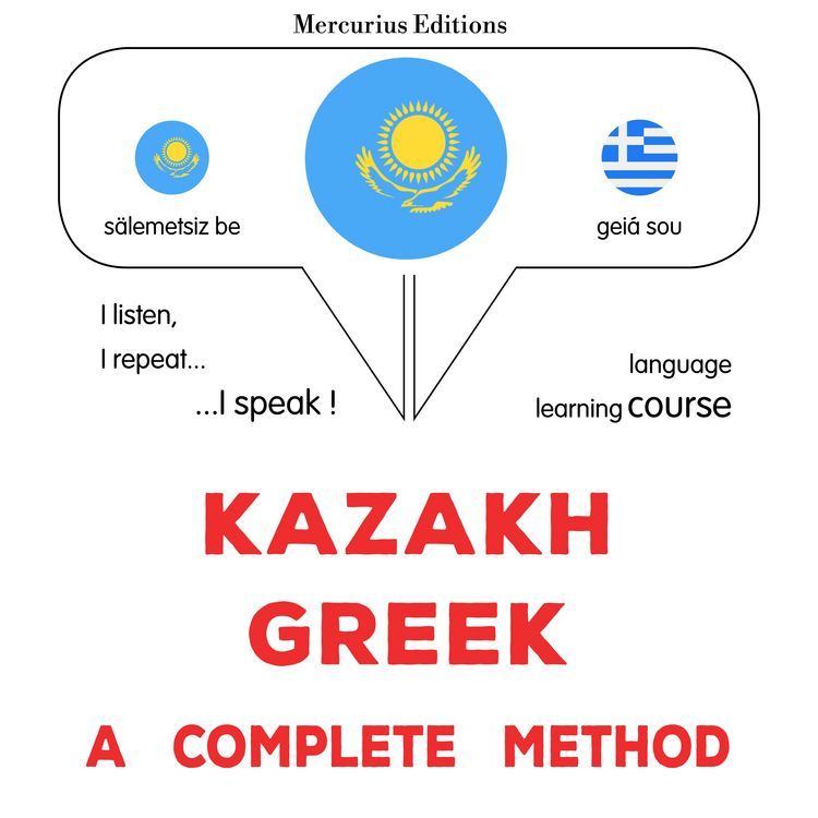 Produktbild: Kazakh - Greek : a complete method