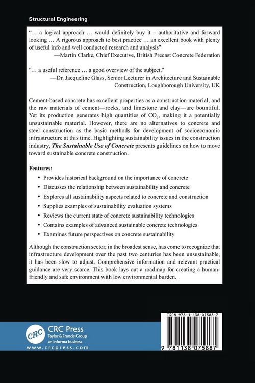 Produktbild: The Sustainable Use of Concrete