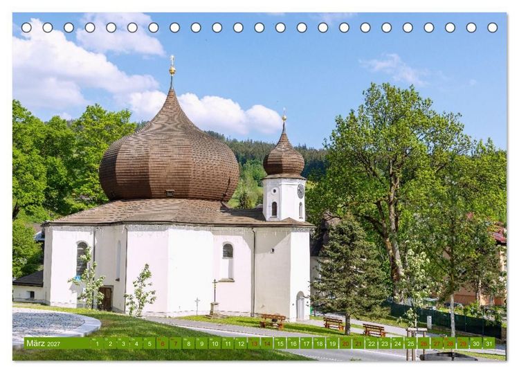 Produktbild: Zauber des B&ouml;hmerwalds. Stille Sch&ouml;nheit im Westen Tschechiens (Tischkalender 2027 DIN A5 quer), CALVENDO Monatskalender