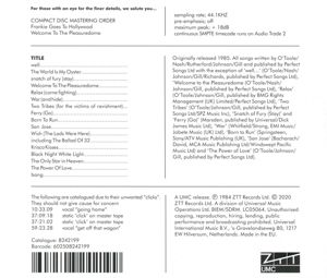 Produktbild: Welcome To The Pleasuredome