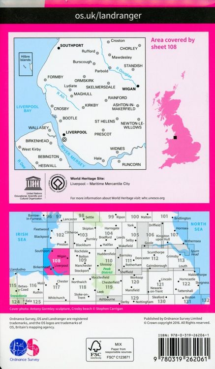 Produktbild: Liverpool, Southport & Wigan