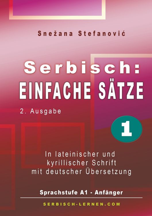 Produktbild: Serbisch: Einfache S&auml;tze 1