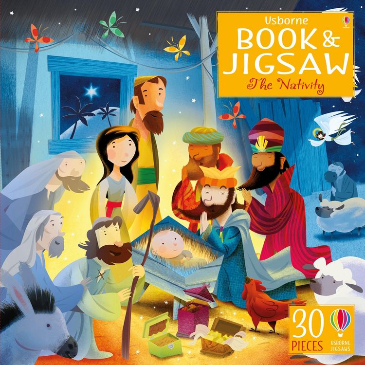 Produktbild: Smith, S: Usborne Book and Jigsaw The Nativity