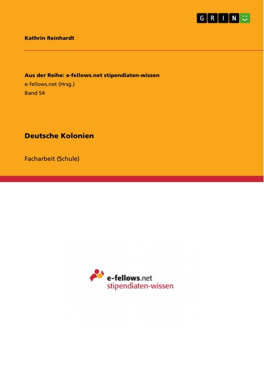 Produktbild: Deutsche Kolonien