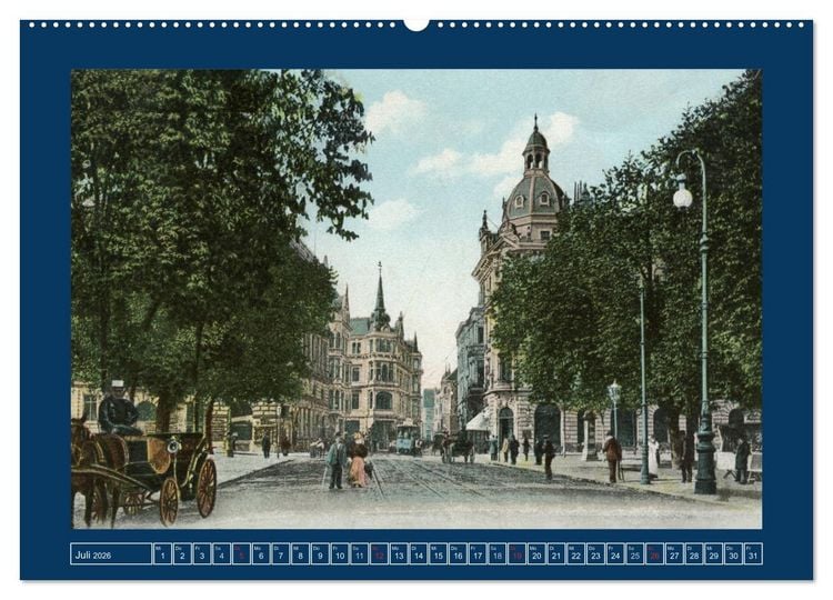 Produktbild: Historisches Bremen an der Weser von 1888 bis 1918 (hochwertiger Premium Wandkalender 2026 DIN A2 quer), Kunstdruck in Hochglanz