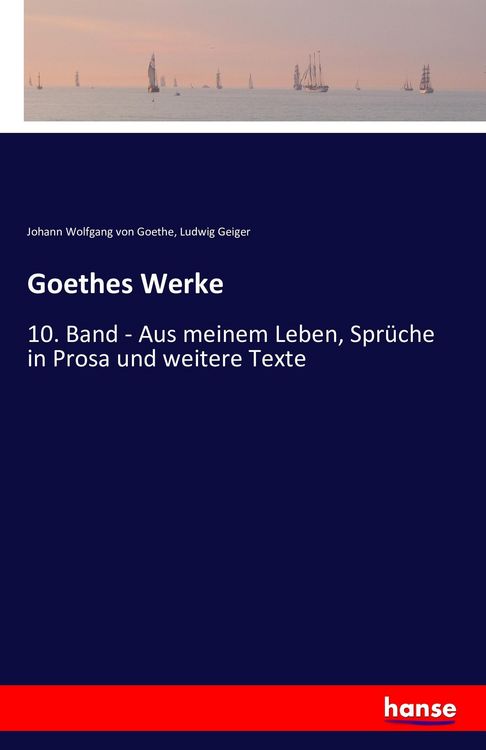 Produktbild: Goethes Werke