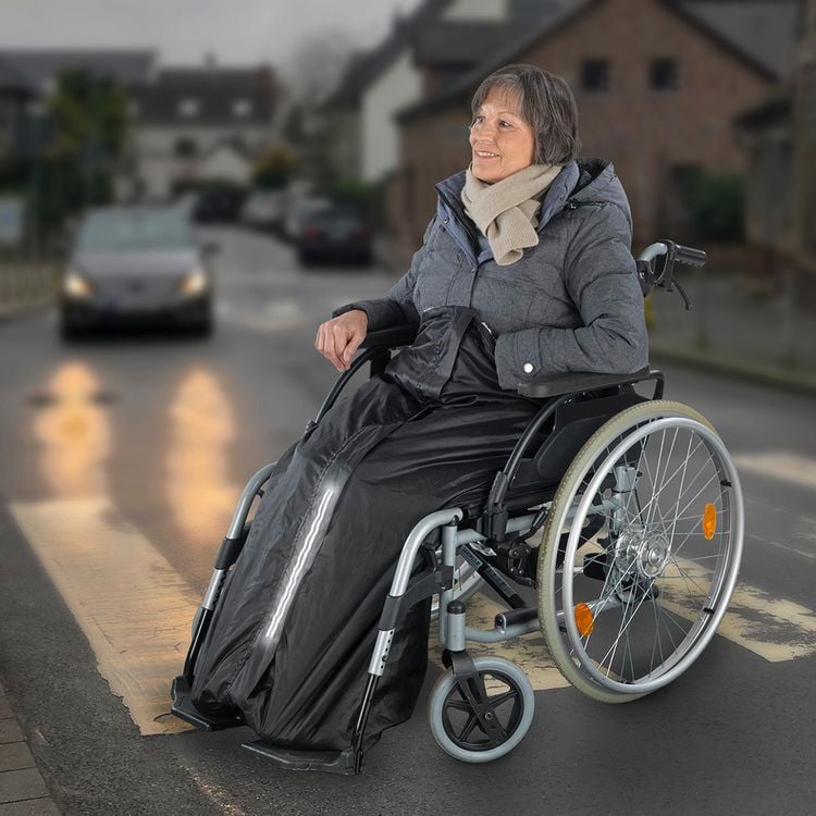 Produktbild: Rollstuhl-W&auml;rmesack, wasser- und winddicht