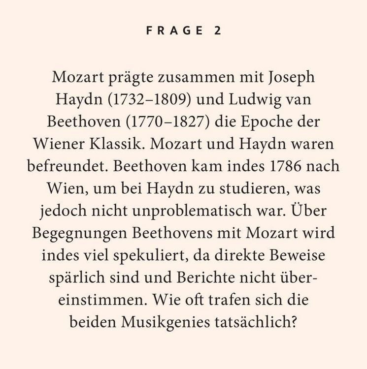 Produktbild: Mozart-Quiz
