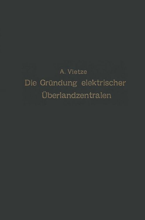 Produktbild: Ratgeber f&uuml;r die Gr&uuml;ndung elektrischer &Uuml;berlandzentralen