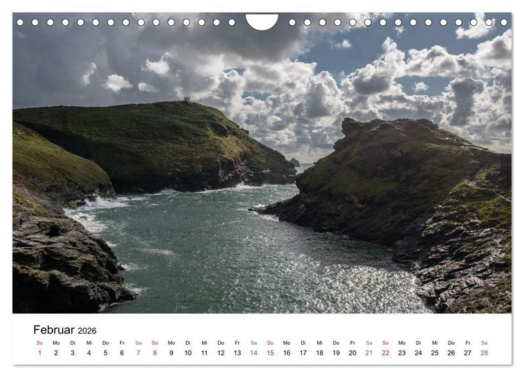 Produktbild: Foto-Momente S&uuml;d-England - Magische Orte (Wandkalender 2026 DIN A4 quer), CALVENDO Monatskalender