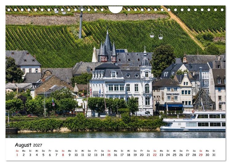 Produktbild: R&uuml;desheim im Licht der Jahreszeiten (Wandkalender 2027 DIN A4 quer), CALVENDO Monatskalender