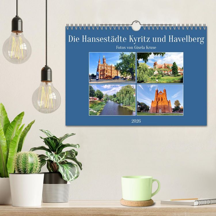 Produktbild: Die Hansest&auml;dte Kyritz und Havelberg (Wandkalender 2026 DIN A4 quer), CALVENDO Monatskalender