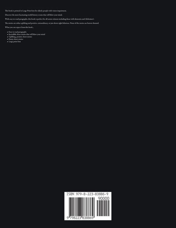 Produktbild: Unbelievable Short Stories For Seniors
