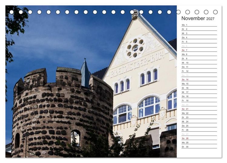 Produktbild: Zauberhaftes Bonn (Tischkalender 2027 DIN A5 quer), CALVENDO Monatskalender