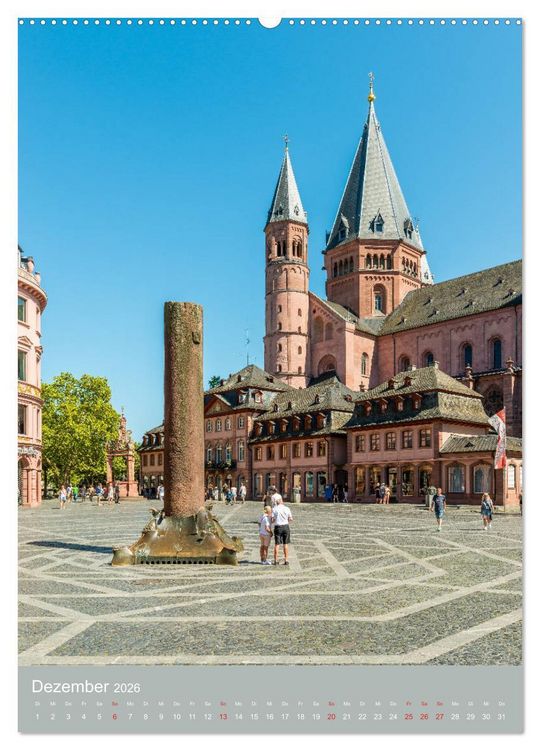 Produktbild: Mainz - Ein Portr&auml;t (hochwertiger Premium Wandkalender 2026 DIN A2 hoch), Kunstdruck in Hochglanz