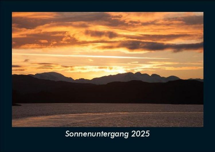 Produktbild: Sonnenuntergang 2025 Fotokalender DIN A5