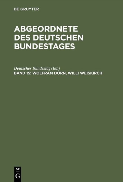 Produktbild: Wolfram Dorn, Willi Weiskirch