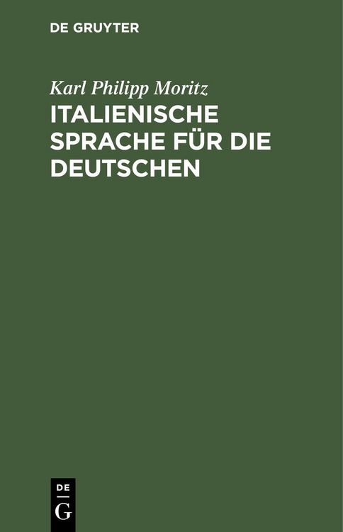 Produktbild: Italienische Sprache f&uuml;r die Deutschen